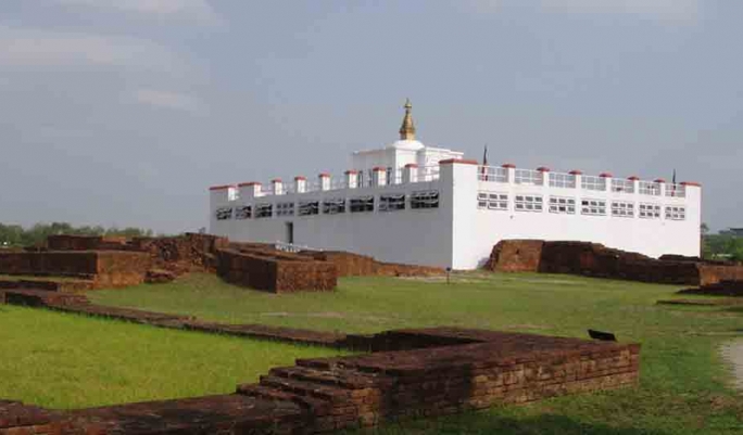 Lumbini, the Birthplace of the Lord Buddha 